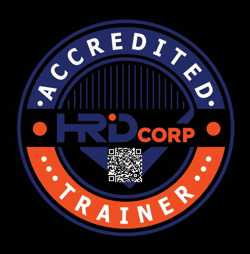 HRD Corp Accredited Trainer badge